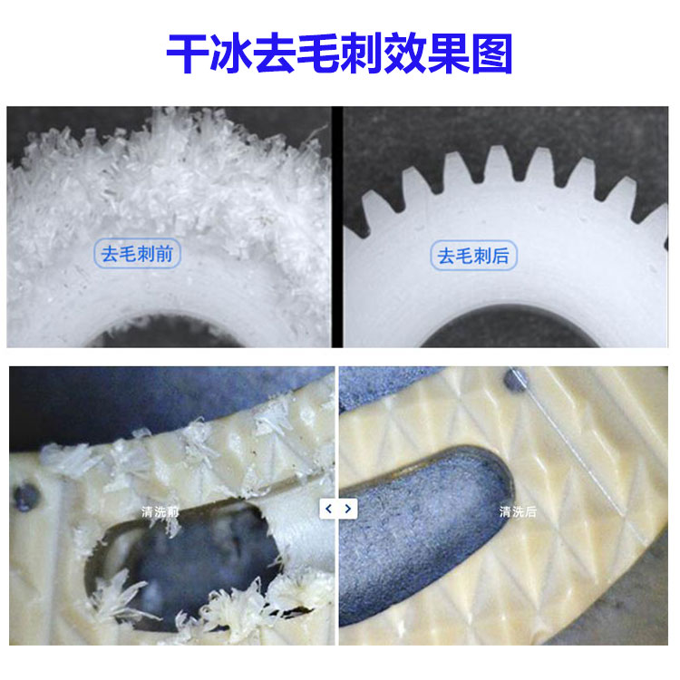 干冰清洗机注塑件去毛刺的革命性解决方案